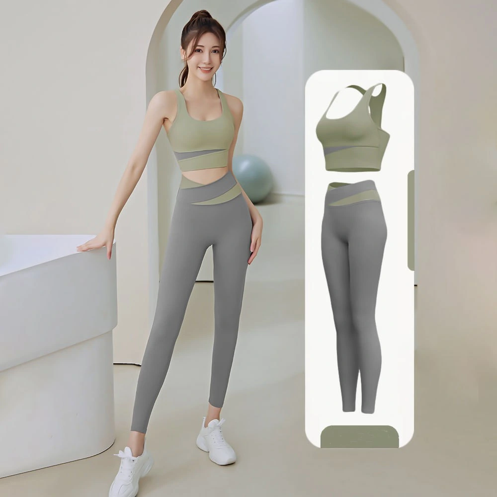 Women&prime; S Fitness Suit Running Sports Yoga Wear Suit